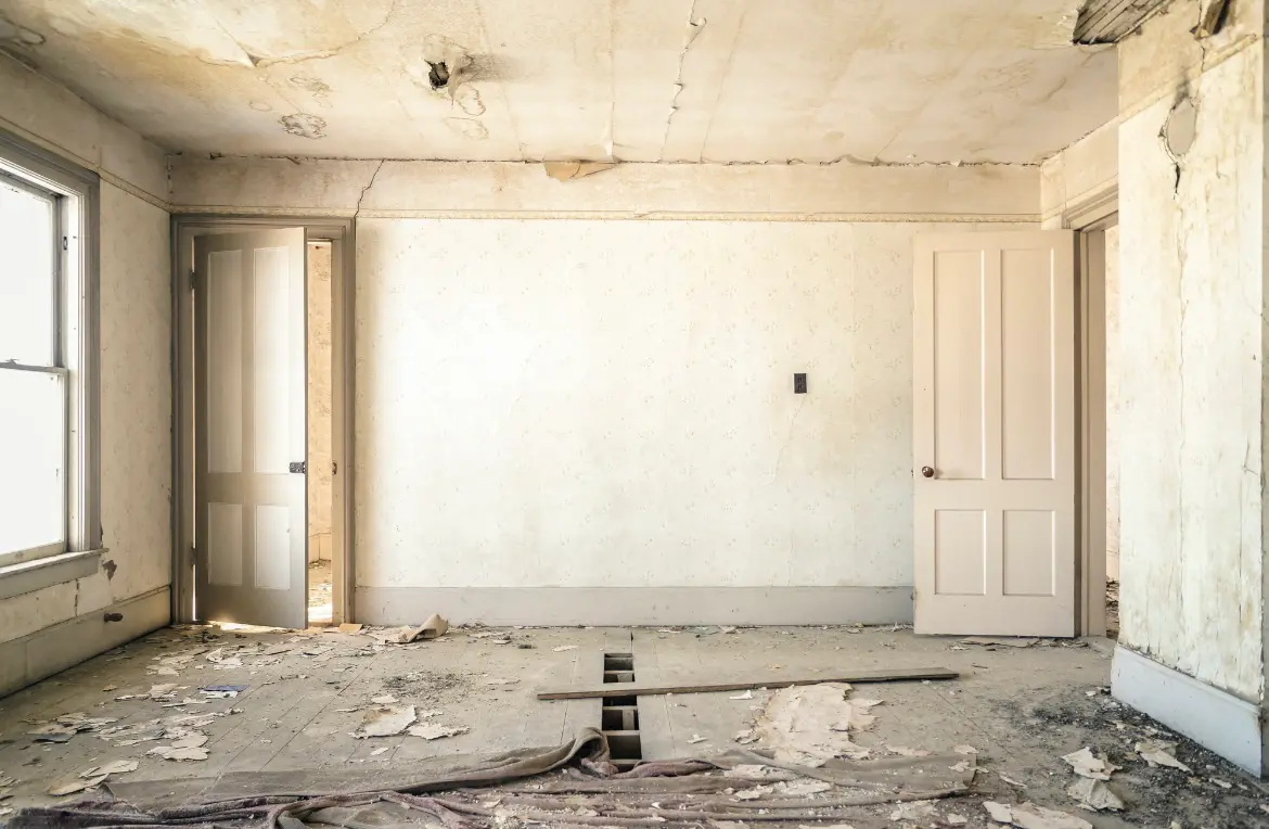 Waste disposal crew managing a cleanout project in Williamsburg